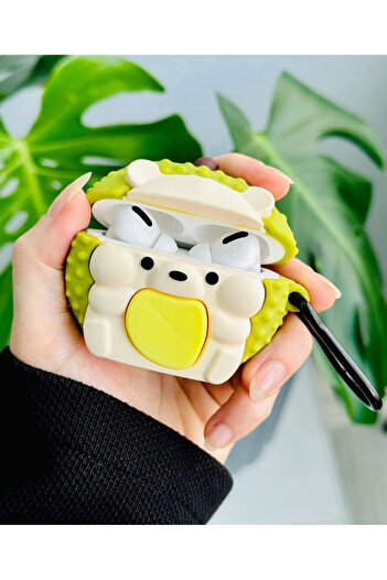 Go Aksesuar Thick Silicone Protective Case with AirPods Pro - Pro2 Compatible Design