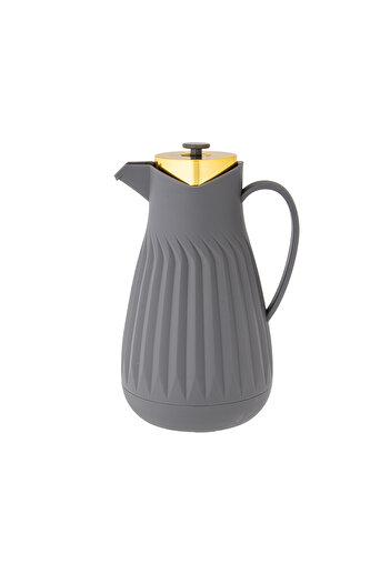 casa rosa Thermos For Tea and Coffee 1L Gray Color