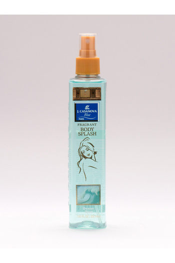 j.casanova Body Splash 235ml Blue (98732) --- Casanova Body Splash 235ml Blue
