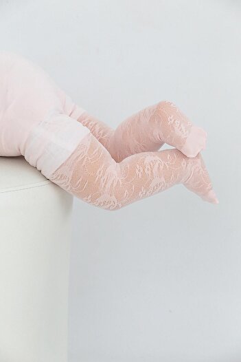 Daymod Freesia Baby Pantyhose Pink