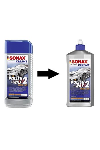 Sonax Xtreme Çizik Giderici Parlatıcı Cila Hybrid Npt 500 ml (NO:2)