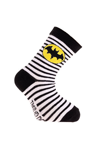 DC COMICS Batman 3lü Soket Çorap Erkek Bebek