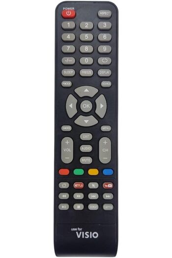 erorex Remote Control Compatible For Star Wave Receiver Black