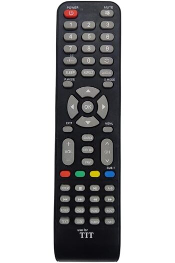 erorex Tv Remote Control Replacement For Lcd Led