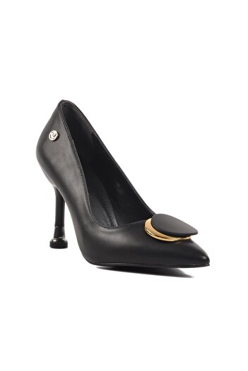 Pierre Cardin Pc-54025 Z Black Faux Leather Women's Evening Dress Shoes