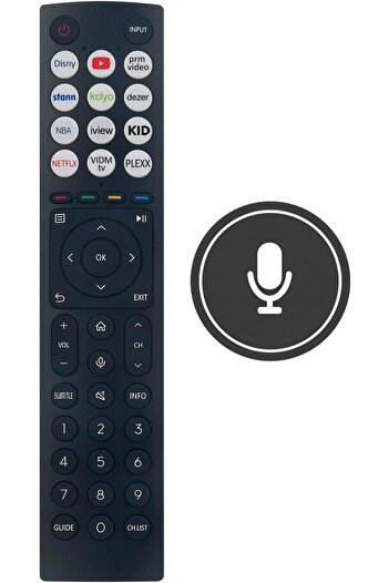 erorex 398Gm10Bephn0041Sy Voice Replaced Remote Control Compatible With Philips Tv 4K Tv 58Pus8507 12