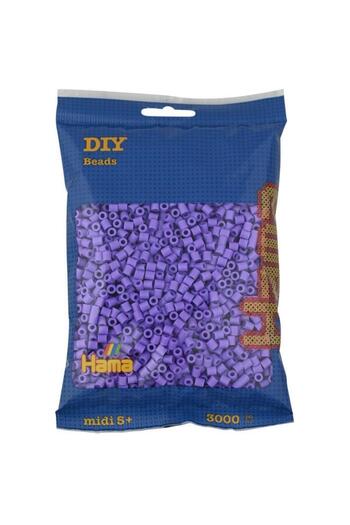 Hama Σακούλα 3.000 τεμαχίων Hama Midi - Παστέλ Μωβ