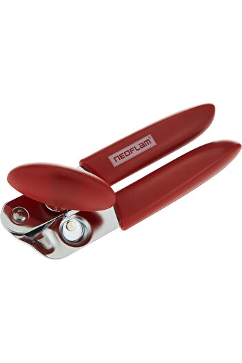 erorex Can Opener In Stainless Steel Material With Abs Handle 17.5X5.5Cm Red Kitchen Tools