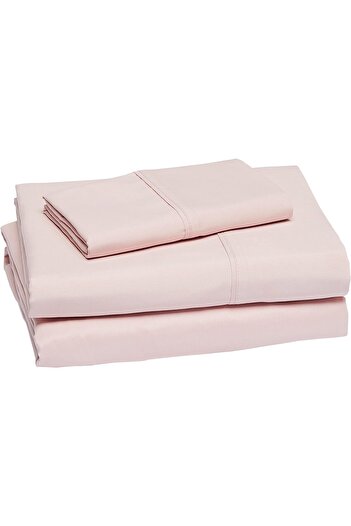 erorex Lightweight Super Soft Easy Care Microfiber Bed Sheet Set With 14” Deep Pockets Twin Xl Blush Pink