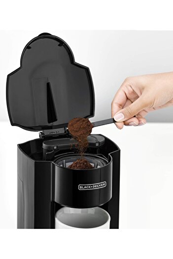 erorex Coffee Maker, 350W, 125Ml Water Tank, Compact One-Cup Coffee Machine Ceramic Mug, Auto Shut-Off,