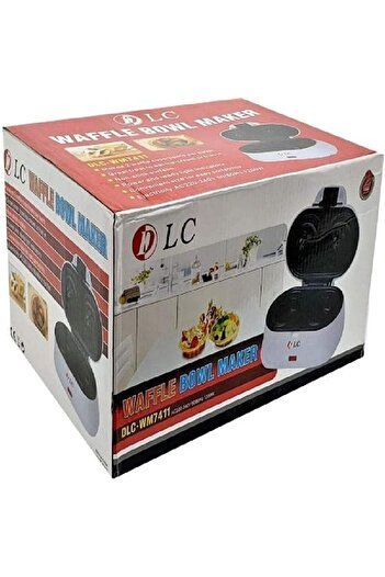 erorex Waffle Bowl Maker, White, -Wm7412
