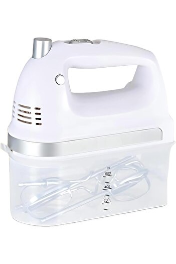 erorex 7-Speed 150W 600Ml Storage Box Kitchen Hand Held Electric Food Mixer, Semi-Automatic Rotary Egg