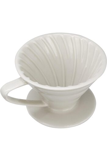 erorex V60 Ceramic Dripper Made Of High Fired Ceramic Material Pour Over Coffee Maker Slow Brewing Home