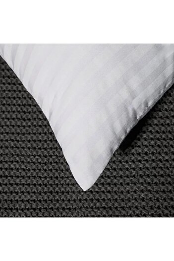 erorex 3 Piece Of Ultra Soft Microfiber Strip Hotel Pillow For Ultimate Comfort And Support Size 90X50 Cm