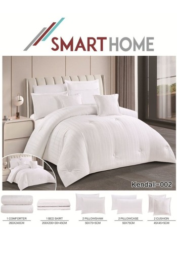 smart home Two-sided Comforter Set, Two-sided Mattress, Consisting Of 8 Pieces, 100% Microfiber, 240x260cm