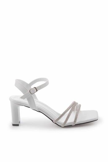 Bambi White Women's Evening Dress Shoes05215810109