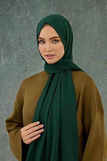 İpekhan Emerald Green None Shawl - 10000-29