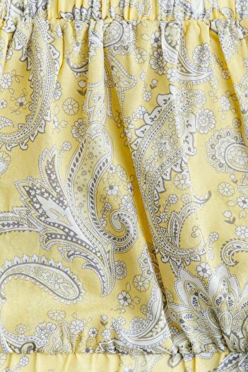 H&M Lacing-detail Cotton Blouse