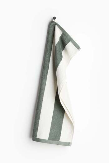 H&M Striped hand towel