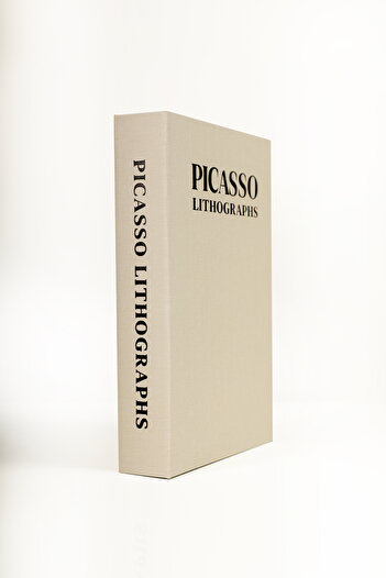 irayhomedecor Fabric Covered Picasso Lithographs Decorative Book Box