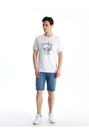 LC Waikiki Crew Neck Printed Men's T-Shirt