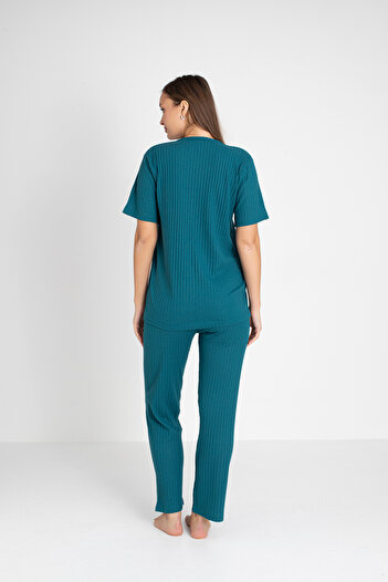 DONEX Women's Combed Cotton Pajama Set