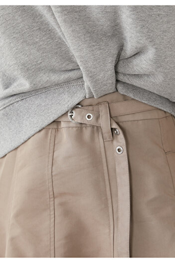 3.1 Phillip Lim Fırfırlı Etekli Kapüşonlu Elbise