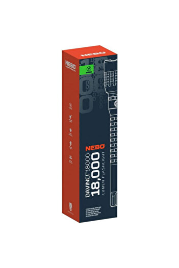 NEBO DaVinci 18000 Lumens Rechargeable Flashlight