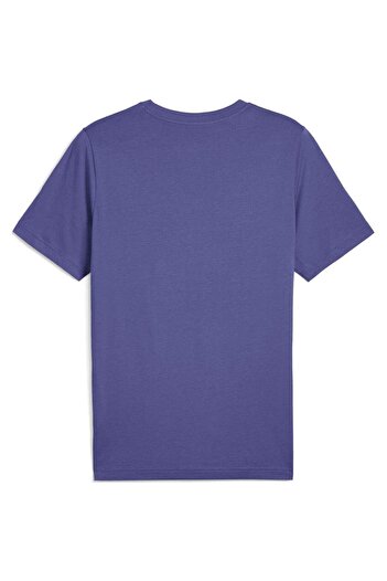 Puma Μπλουζάκι Puma Graphics Wording Tee, Μπλε, Ανδρικό