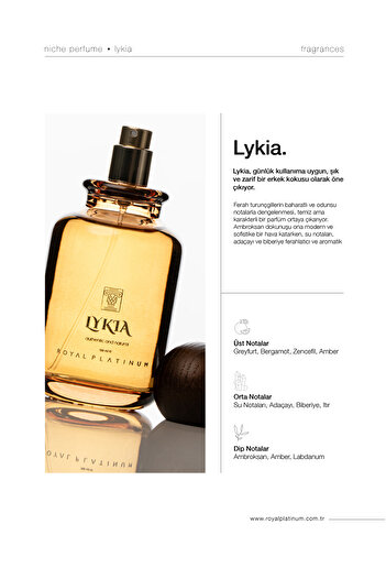 Royal Platinum Lykıa 100 ml Parfüm