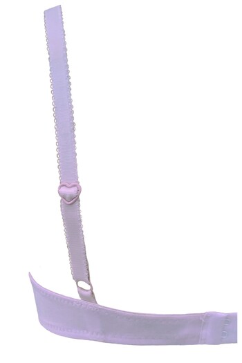 DEEP SECRET Powder Pink Underwire-Free Unsupported Coated Bra