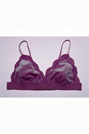 DEEP SECRET Dried Rose Velvet Bralet Ds200111br