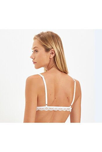 DEEP SECRET Blue Ecru Lace Bralet Ds200461br