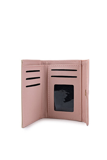 minebag Envelope Detailed Women's Wallet Powder Mn106