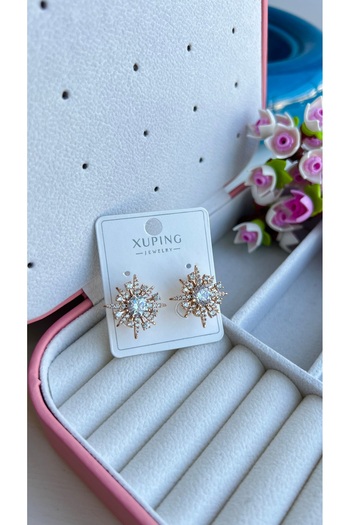 Enfes Takı Xuping Special Design Pole Star Earrings