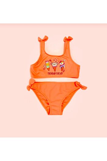 DEEP BEACH Girl's Bow Bikini Set
