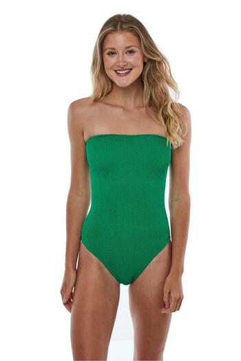 DEEP BEACH Strapless Swimsuit