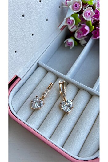 Enfes Takı Xuping Custom Design Heart Earrings