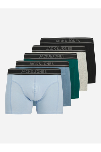 Jack & Jones JACKYLE SOLID TRUNKS 5 PACK BOX