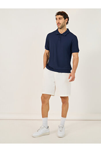 Styli Solid Mid Rise Regular Fit Short