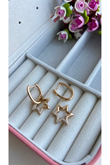 Enfes Takı Xuping Special Design Star Earrings