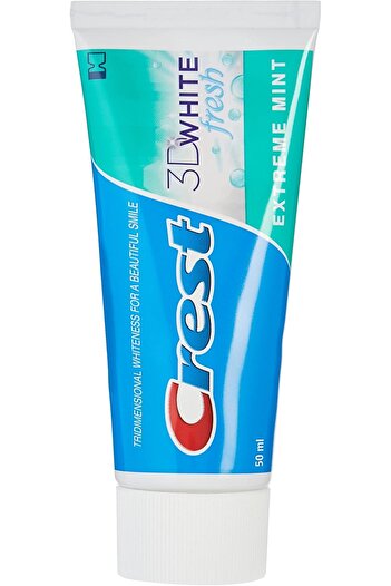 CREST 3d White Extreme Mint 50mg --- Crest 3D White Extreme Mint Power Toothpaste 50mg