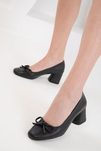 SOHO Black Women's Classic Heeled Shoes 20404
