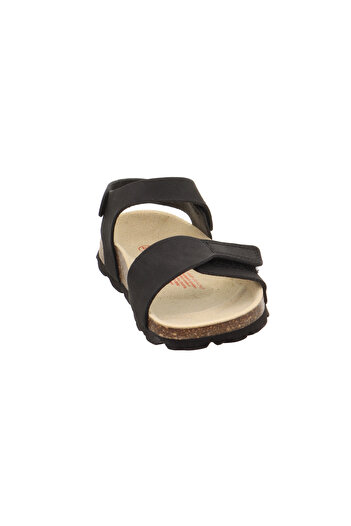 Superfit Black Boy's Sandals 1- 000122 -0000-1 Fussbettpantoffel