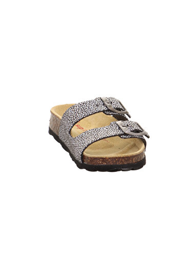 Superfit Black Girl's Slippers 1- 800111 -0050-2 Fussbettpantoffel