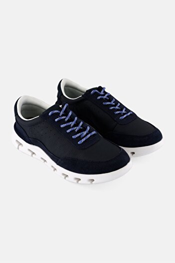 CLARKS Men Standard Nature X One Lace Up Casual Shoes, Navy
