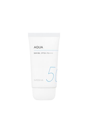 Missha كريم الحماية من الشمس الكوري الشامل Aqua Sun SPF50+/Pa++++، 50 مل