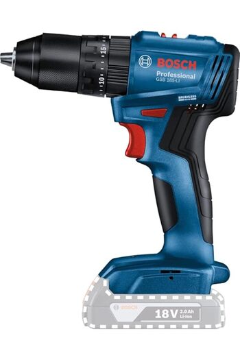 Bosch Professional Gsb 185-lı Akülü Darbeli Matkap (AKÜ VE ŞARJ HARİÇ) - 06019k3103