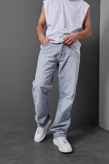 Slatra Men's Kardesen Stone Baggy Trousers