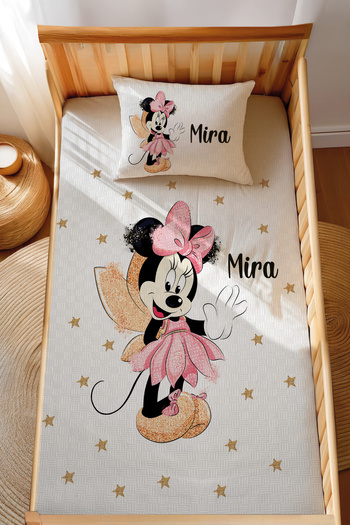 Homamia Minnie Motif 100% Rain Montessori Pique Set